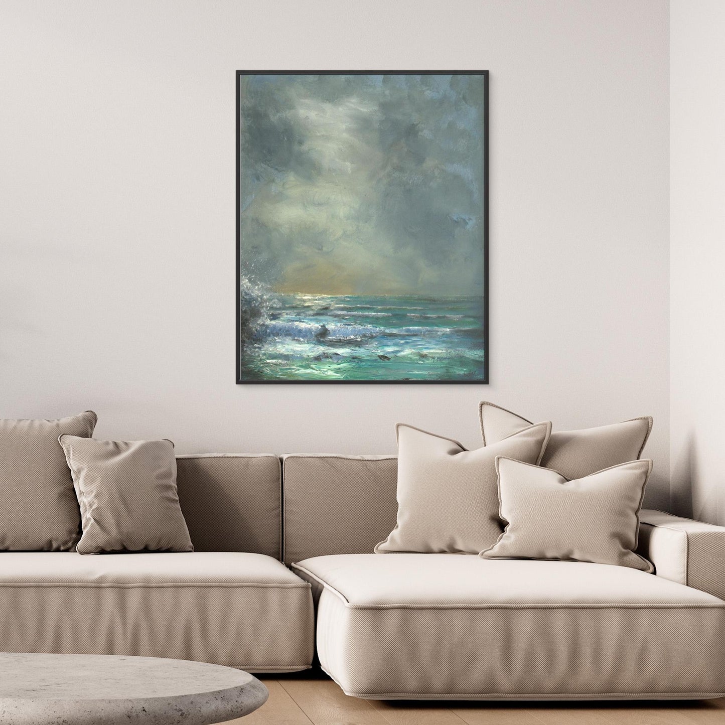 Seascape, Stormy sea
