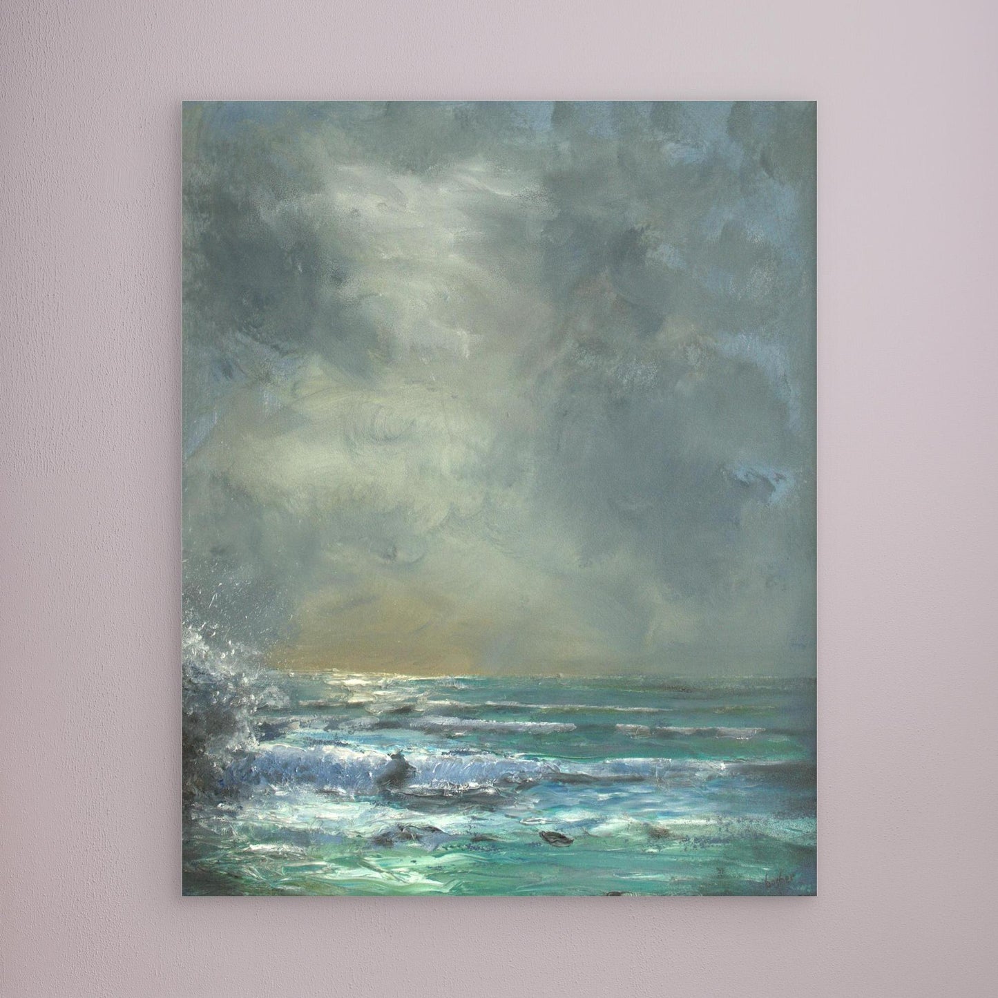 Seascape, Stormy sea