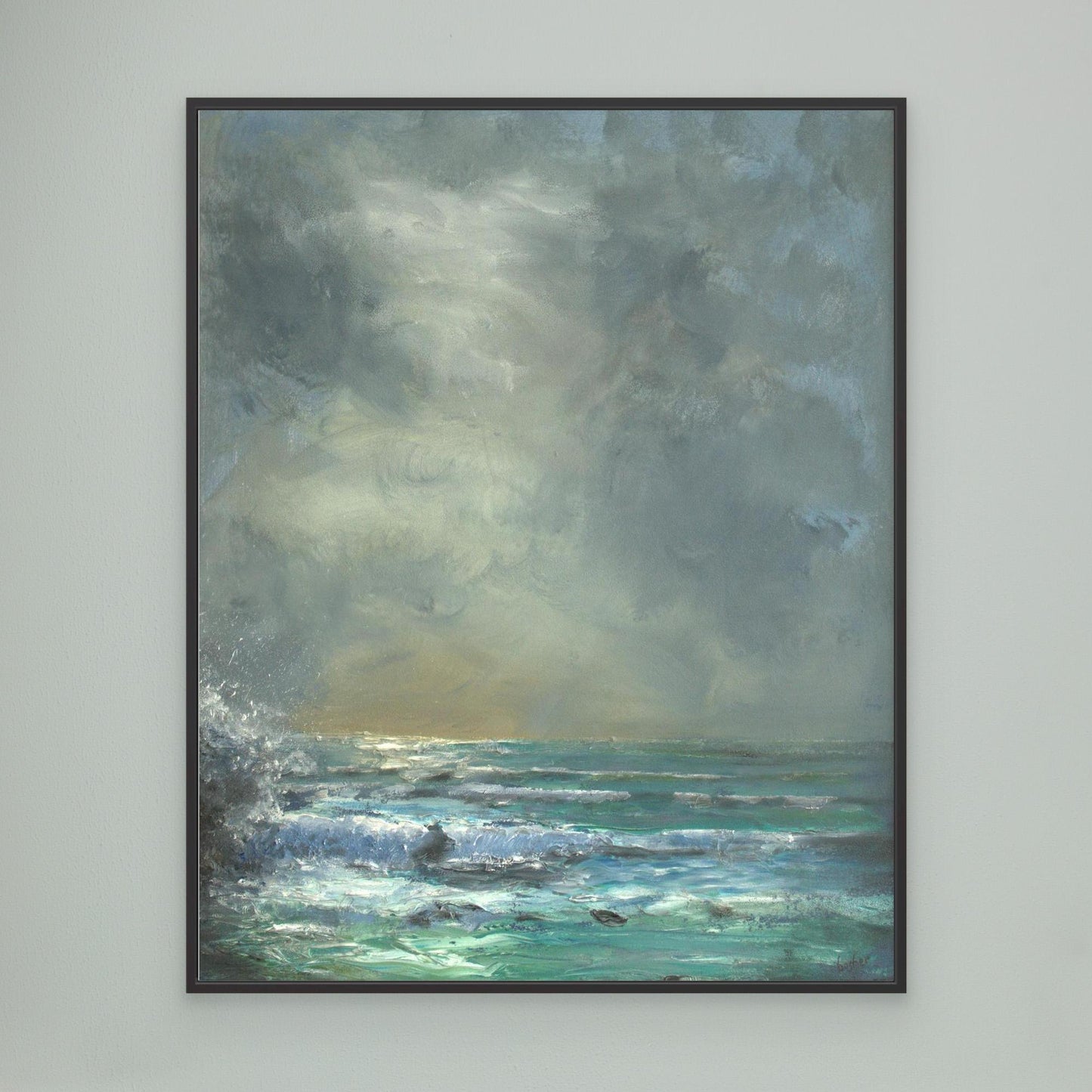 Seascape, Stormy sea